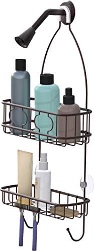 Simple Houseware Bathroom Hanging Shower Head Caddy Organizer - Image 6