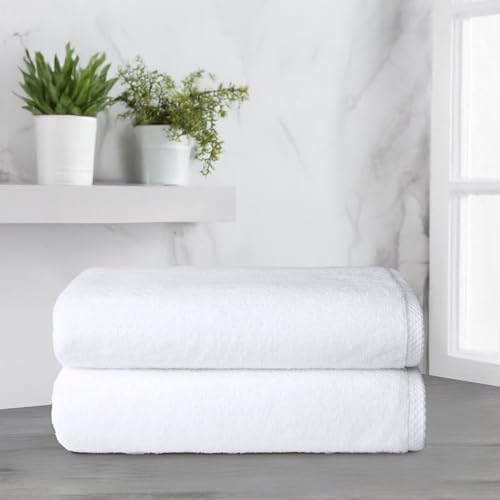 Amazon Basics 2-Piece Quick-Dry Oversize Bath Towel, 100% Cotton - Image 3