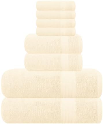 GLAMBURG Ultra Soft 8-Piece Towel Set by GLAMBURG