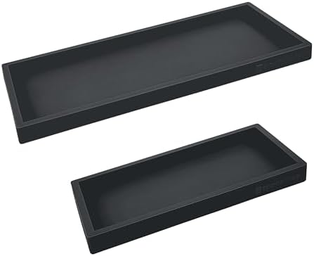 Spacewiser Countertop & Vanity Silicone Tray – 2 PC Set by Spacewiser