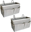 SMALL GOAL Bedside Caddy, Bedside Hanging Storage Organizer by Someteth
