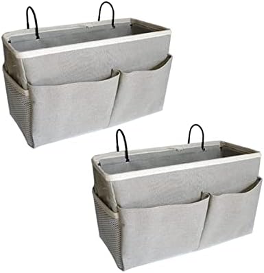 SMALL GOAL Bedside Caddy, Bedside Hanging Storage Organizer by Someteth