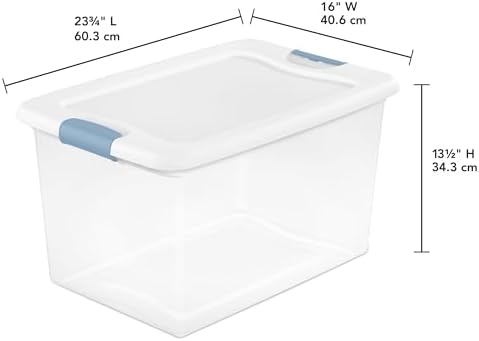 Sterilite Latching Box with Lids - Image 2