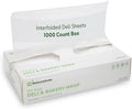 Restaurantware Plastic Food Wraps 1000 Pack of 10.75" x 10" Pre-Cut Clear by Restaurantware