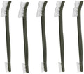 5 Pcs Small Nylon Wire Brush, Mini Nylon Cleaning Brushes by Helonge