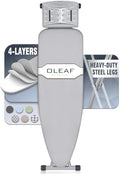 oleaf Ironing Board with Cover and Thicken Pad Height Adjustable Full Size by oleaf