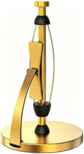 VEHHE Gold Paper Towel Holder Countertop, Spring Activated Arm by VEHHE