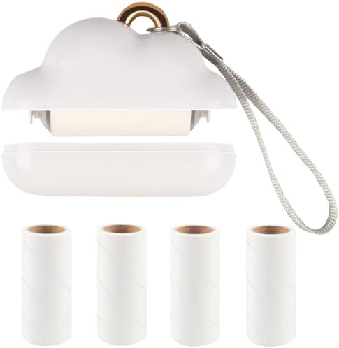 Mini Travel Lint Roller, Reusable Pet Hair Remover by Nokiils