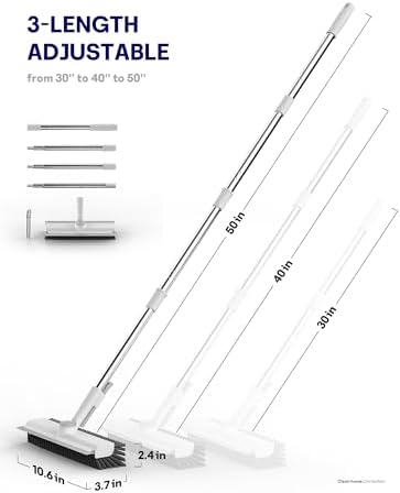 3 in 1 Floor Scrub Brush with Long Handle - Image 6