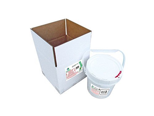 Dry Cell Battery Recycling Container – 0.5 Gallon, Battery Disposal Bin with Lid That Holds up to 8.8 lbs Batteries - Recycling Pail with Cardboard Box