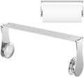 Paper Towel Holder Under Cabinet, One-Hand Tear, Wall Mount or Adhesive by SWAITEE
