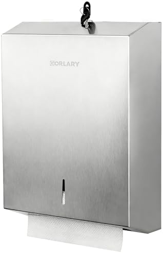 Gorlary Paper Towel Dispenser Wall Mount Commercial by Gorlary