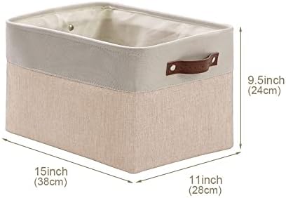 DECOMOMO Storage Bins, Large Fabric Storage Baskets - Image 6