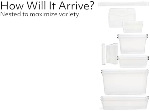 Rubbermaid Cleverstore Clear Dorm Variety 16-Pack, Made in USA, Stackable Large - Image 3