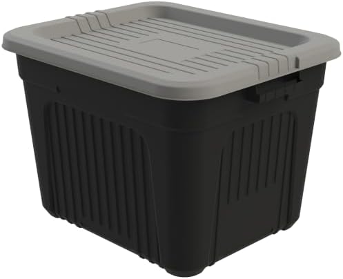 Life Story 20 Gallon Stackable Storage Bin, Versatile Lidded Container by LifeStory