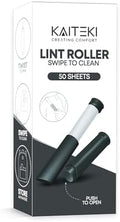 Portable Lint Roller with 100 Sticky Sheets, Mini Pet Hair Remover, Lint Roller by KAITEKI