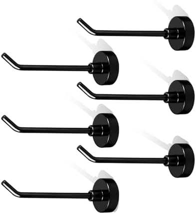 6Pcs Magnetic Hooks 1.7lb Neodymium Magnet Hooks by Unknown