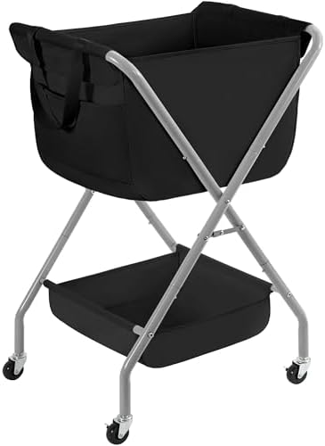 STORAGE MANIAC Collapsible Laundry Cart by STORAGEMANIAC
