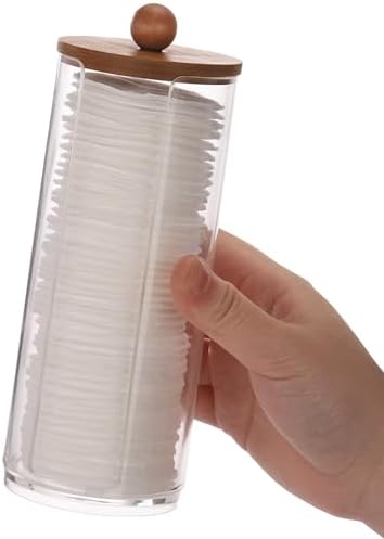 Tecbeauty Cotton Pads Holder Makeup Removers Organizer Bathroom Storage Cotton - Image 3