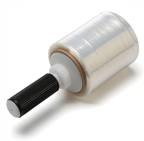 The Boxery 5" x 1, 000 ft Clear Hand Stretch Wrap - Image 4