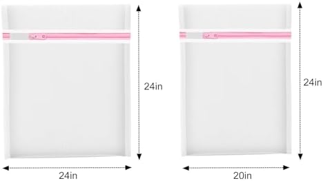 2PCS X-Large Heavy-Duty Mesh Laundry Bag: Ideal - Image 7