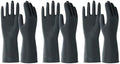 North Tower Dishwashing Rubber Gloves, Reusable Latex, 3 Pairs by GOLVESHELPYOUIMPROVELIFE