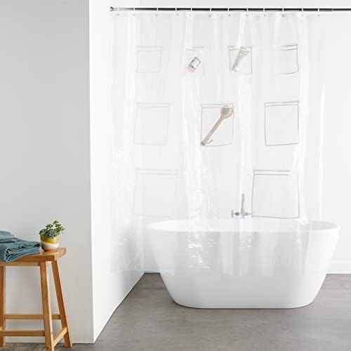 Amazon Basics 8-Gauge PEVA Shower Curtain or Liner - Image 5