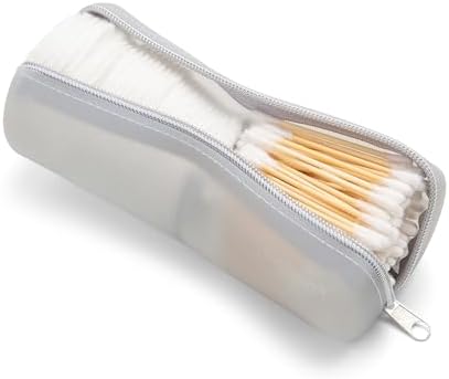 Cotton Round Swab Travel Case, 2-in-1 Beauty Organizer by VisFresh