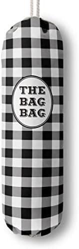 THE BAG BAG Plastic Bag Holder, Hanging Trash Bag Storage Organizer by HiLus