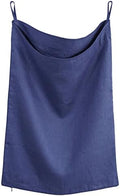 Amazhiyu Pure Linen Over The Door Laundry Hanging Hamper Bag by Amazhiyu