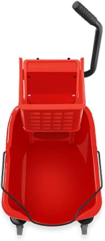 Dryser Commercial Side Press Wringer Combo Mop Bucket, 33 Quart - Image 3