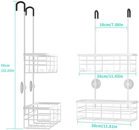 HapiRm Hanging Shower Caddy Organizer - Image 6