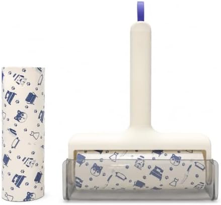 Lint Roller Kit, 200 Sheets, Pet Hair/Lint/Debris Remover. by Unknown
