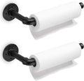 Industrial Pipe Kitchen Paper Towel Holder, Matte Black Heavy Duty DIY by Unknown