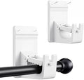 Universal Heavy Duty Curtain Rod Brackets, No Drill Curtain Rod Brackets by CTBOM