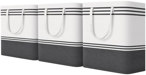 TranquilRelax 3-Pack Laundry Basket, Laundry Hamper by Unknown