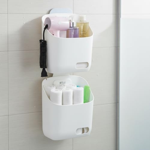 LeleCAT Plastic Hanging Basket Kitchen Storage organizer, Basket - Image 6