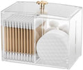 3 Slots Clear Plastic Q Tip Holder by Oasiteege