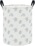 Waterproof Laundry Hamper, Joyful Elephant by NTAOHAMPER