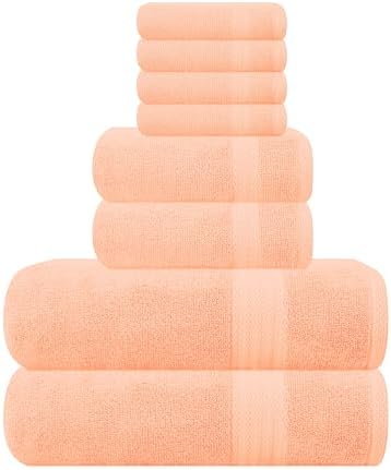 GLAMBURG Ultra Soft 8-Piece Towel Set by GLAMBURG