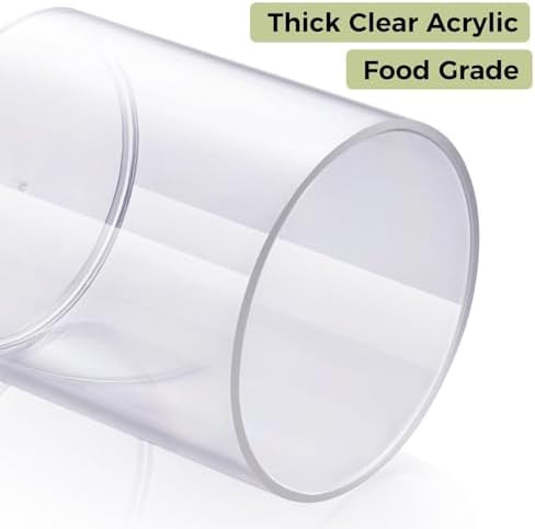 4 Pack Acrylic Qtip Holder Dispenser - Image 3