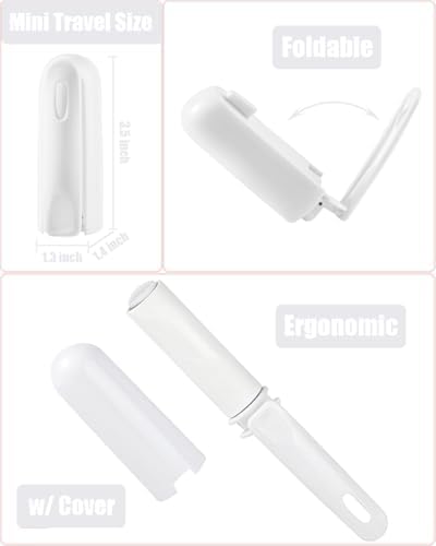 Travel Lint Roller Mini Refillable On the Go Lint Roller - Image 2