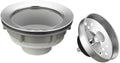 Pacific Bay Sink Strainer, Stainless Steel, 3.5 Inch Drain by PacificBay