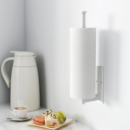 Paper Towel Holder Under Cabinet, Self-Adhesive or Drilling - Image 2