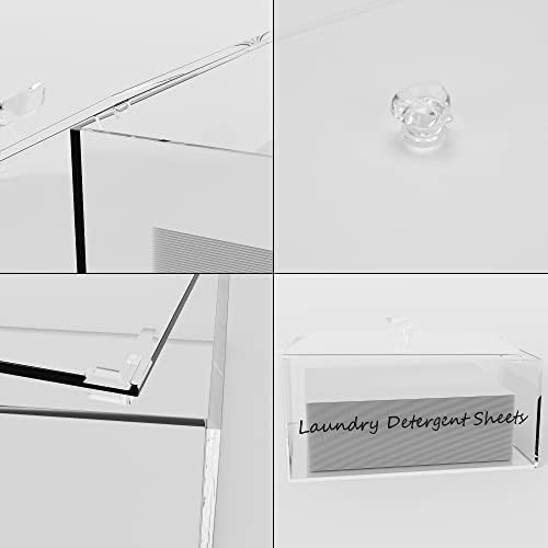 Acrylic Laundry Detergent Sheets Dispenser - Image 3
