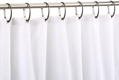 Bronze Shower Curtain Rings, Rustproof Shower Curtain Hooks - Image 4