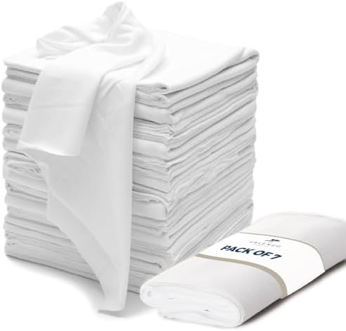 VALENGO New Lint Free Rags – 100% Cotton Cloth, Soft T-Shirt Rags, Lint Free by ValengoFabrics