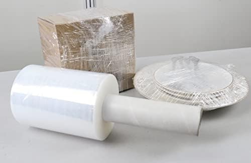 BOMEI PACK 4Pack Industrial Mini Clear Stretch Wrap - Image 6