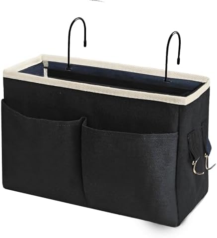Bedside Caddy Bedside Hanging Storage Basket Multi-Function Organizer Caddy by Someteth