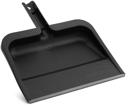 Superio Clip-On Dustpan with Rubber Lip by Superio